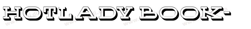 Hotlady Book字体转换